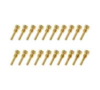 Lot de 20 buses d'injecteur à trou principal lent pour carburateur CV CVK FCE FCR Améliore l'efficacité du moteur Puissance de sortie 20 pièces Entretien de voiture et moto