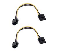 Lot de 20 câbles convertisseurs Molex vers PCI-E Power IDE 4 broches femelle vers 6 broches