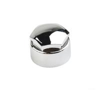Lot de 20 cache-écrous de roue chromés 17 mm avec outil pour l'entretien de la voiture
