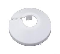 Lot de 20 cache-rosaces pour tuyaux de 12 à 20 mm dans les installations de radiateur de salle de bain offrant une finition lisse autour des entrées de plomberie (20 mm)