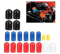 Lot de 20 cache-tubes à vide pour carburateur, GMC, Pontiac, Oldsmobile V8 - PVC Ru
