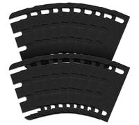 Lot de 20 cales de charnière de porte de 10,2 cm pour kit de réparation de charnière de porte, cale de charnière de porte, 0,08 cm d'épaisseur