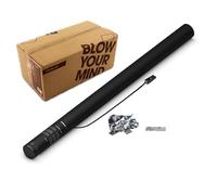 Lot de 20 Canons à Confettis Électriques Argent 80 cm - Compatible avec Machine à Confettis, Portée 14m - Idéal pour Soirées & Événements - ZENDA CLUB®