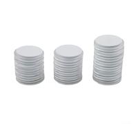 Lot de 20 capsules rondes transparentes pour pièces de monnaie en polystyrène avec coussinets souples en EVA, boîte de présentation transparente pour pièces de monnaie de 17 à 46 mm, ensemble de