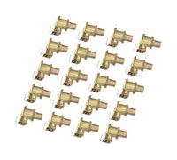 Lot de 20 capuchons à ressort en laiton M6 x 1 mm compatibles avec moteurs Hit Miss Filetage mâle métrique