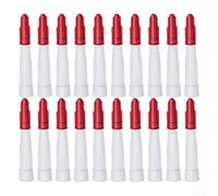 Lot de 20 capuchons de buse en silicone refermables pour tube de mastic et vis de calfeutrage pour pièces de rechange filetées