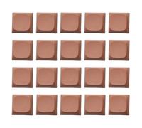 Lot de 20 capuchons de touches de couleur 1U avec résistance aux taches et aux empreintes digitales pour améliorer la saisie sur le clavier mécanique