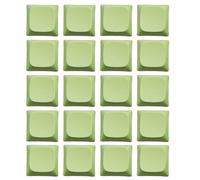 Lot de 20 capuchons de touches de couleur 1U avec résistance aux taches et aux empreintes digitales pour améliorer la saisie sur le clavier mécanique