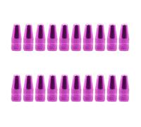 Lot de 20 capuchons universels pour valves de vélo en alliage d'aluminium antirouille pour pneus décoratifs