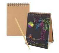 Lot de 20 carnets à gratter et écrire en multicolore- Cadeau idéal pour votre événement, mariage, baptême, communions..
