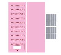 Lot de 20 cartes à gratter pour la Saint-Valentin - Bon de relation à gratter pour les amoureux - Pour les fêtes, l'aventure, les nuits de rendez-vous, les anniversaires, les mariages, pour elle, lui