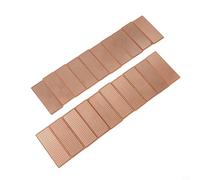 Lot de 20 cartes de circuit imprimé à souder simple face pour bricolage électronique, prototypage de circuit et tests en laboratoire - 25 mm x 66 mm