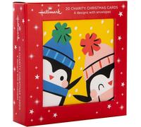 Lot De 20 Cartes De Noël Pour Enfants, 4 Motifs, Personnages Festifs, Cartes De Noël Caritatives, Avec Enveloppes