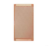 Lot de 20 cartes d'expérimentation PCB en cuivre unilatéral pour soudure et prototypage électronique - 7 x 9 cm FR4 en fibre de verre avec pré-étamé