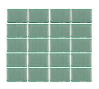 Lot de 20 cartes PCB conçues pour la soudure de circuits électroniques et les expériences de bricolage avec construction FR4 et processus d'étamage en feuille de cuivre renforcée