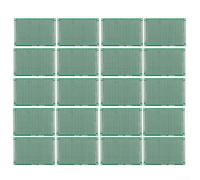 Lot de 20 cartes PCB double face 5 x 7 cm FR4 - Kit de prototypage pré-étamé pour projets de soudure Arduino DIY électronique