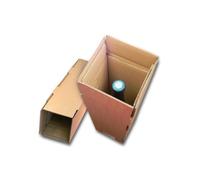 Lot de 20 cartons spéciaux pour expédier 1 bouteille