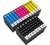 Lot De 20 Cartouches D'Encre Compatibles Epson 29 Xl (T0299X) Pour Expression Home Xp-455 Xp-452 Xp-442 Xp-435 Xp-255 Xp-257 Xp-332 Xp-335 Xp-342[ENC944309]