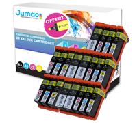 Lot de 20 cartouches d'impression type Jumao compatibles pour Lexmark PRO705 +Fluo offert
