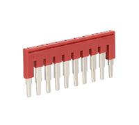 Lot de 20 cavaliers FBS10-6 pour PT ST 4 4 mm2 Termin Connect Din Rail Bornier Strip Strip Plug-in Bridges FBS 10-6 2/3/4/5/10 places (FBS 10-6, pour STTB4)