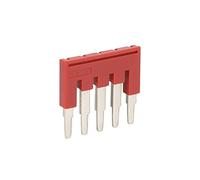Lot de 20 cavaliers FBS10-6 pour PT ST 4 4 mm2 Termin Connect Din Rail Bornier Strip Strip Plug-in Bridges FBS 10-6 2/3/4/5/10 places (FBS 5-6, pour PTTB4)