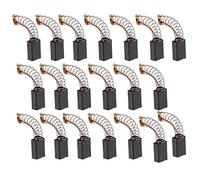 Lot de 20 charbons de rechange pour moteur électrique 13 x 8 x 5 mm