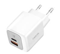 Lot de 20 chargeurs Rapides USB avec Support de comptoir. Chaque Adaptateur avec : 1 x USB-C (Power Delivery) & 1 x USB-A, 20 W