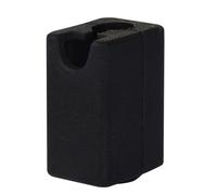 Lot de 20 chaussettes en silicone pour isolation thermique - Pour 4 blocs chauffants - Noir