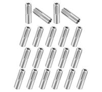 Lot de 20 chevilles d'ancrage M10 x 40 mm en acier inoxydable | Chevilles à expansion avec filetage intérieur - Douille de boulon - Cheville creuse en métal - Pour béton, béton, pierre