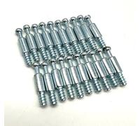 Lot de 20 chevilles de 24 mm pour verrouillage à came | Vis de fixation de meubles à plat pour verrouillage CAM IKEA