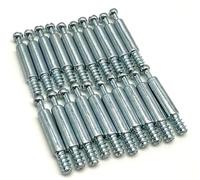 Lot de 20 chevilles de 34 mm pour verrouillage à came | Vis de fixation de meubles à plat pour verrouillage CAM IKEA