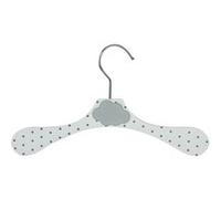 Monsieur Bébé - Lot de 20 cintres en Bois 28 cm pour bébé, Enfant avec Crochet pivotant - 4 modèles