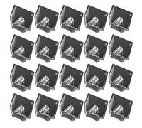 Lot de 20 claviers mécaniques rétroéclairés en cristal transparent