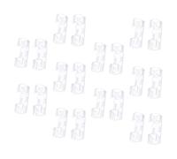Lot de 20 clips de câble pour câbles de charge, C | Lot de 20 serre-câbles compacts pour éviter les nœuds sur votre lieu de travail avec une forte prise en main