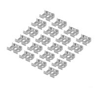 Lot de 20 clips de drainage pour panneau solaire pour modules PV de 30 mm et 35 mm, supports de gestion de l'eau en acier inoxydable 304 pour éviter l'accumulation sur les réseaux de toit (pour 30 mm)