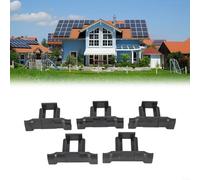 Lot de 20 clips de drainage pour panneaux solaires pour modules photovoltaïques pour une évacuation efficace de l'eau et un maintien optimal de la puissance de sortie (32 mm/5 pièces)