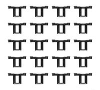 Lot de 20 clips de drainage pour panneaux solaires pour modules photovoltaïques pour une évacuation efficace de l'eau et un maintien optimal de la puissance de sortie (33 mm)
