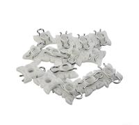 Lot de 20 clips de fenêtre 51321938884 pour BMW E32 E34 E36 Z4 - Pièces de rechange pour rail de régulateur de fenêtre