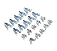 Lot de 20 clips de fixation à ressort en métal pour coffre de voiture, panneaux de hayon, compatibles avec les garnitures de seuil de portière, de tableau de bord, de pilier