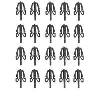 Lot de 20 clips de fixation de calandre avant en nylon pour Isuzu D-Max KB TF TFR, Opel, Mitsubishi L200 Extérieur
