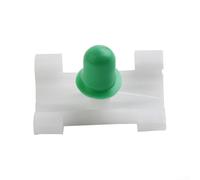 Lot de 20 clips de fixation en nylon pour BMW E36 E39 E46 51138166675 avec gaine en caoutchouc compatible avec 325 328 323 330 blanc bleu clair 26 x 34 mm