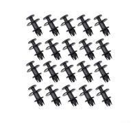 Lot de 20 clips de garniture de seuil latéral pour modèles E82 E88 E21 E30 E36 E46 E90 E91 E92 E93 E24 E63 E64 E53 E70 E71 E83 Remplace 07147122912 07147122912 07147122912 0712 14712 2913 Noir