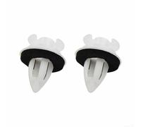 Lot de 20 clips de panneau de porte en nylon avec joint d'étanchéité pour E34 E36 E38 E39 E46 M5 Z3, diamètre de la tête de 14,2 mm, longueur de tige 15,2 mm, convient aux trous de 7,5 à 8 mm