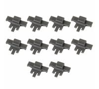 Lot de 20 clips de restriction d'angle de porte d'armoire, clips entrebâilleurs d'angle d'ouverture pour cadre de façade, charnières d'armoire