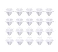 Lot de 20 clips de retenue for garniture de passage de roue, OE n° 68241251AA 68102758AA, compatibles for la Jeep Renegade for partir de 2015(White 20PCS)