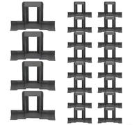 Lot de 20 clips de retrait de boue pour panneau solaire pour un drainage efficace et l'entretien de l'eau (35 mm/5 pièces)