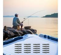 Lot de 20 clips de sécurité à changement rapide, idéal pour les amateurs de pêche à la carpe