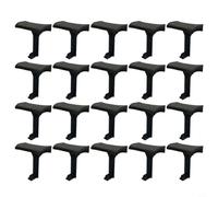 Lot de 20 clips de vidange d'eau pour panneau solaire, accessoires de nettoyage pour module photovoltaïque, outil d'élimination des boues, déflecteur de boue, guides d'eau de pluie pour une meilleure