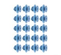 Lot de 20 clips d'enjoliveurs en plastique pour Mitsubishi L200 Triton Tête de 12,6 mm, tige de 8 mm, fixations extérieures faciles à installer pour voûtes de roue, jupes latérales et couvertures de