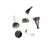 Lot de 20 clips pour grille d'aération de voiture - En métal - Pour désodorisant, diffuseur, grille d'aération (mix)